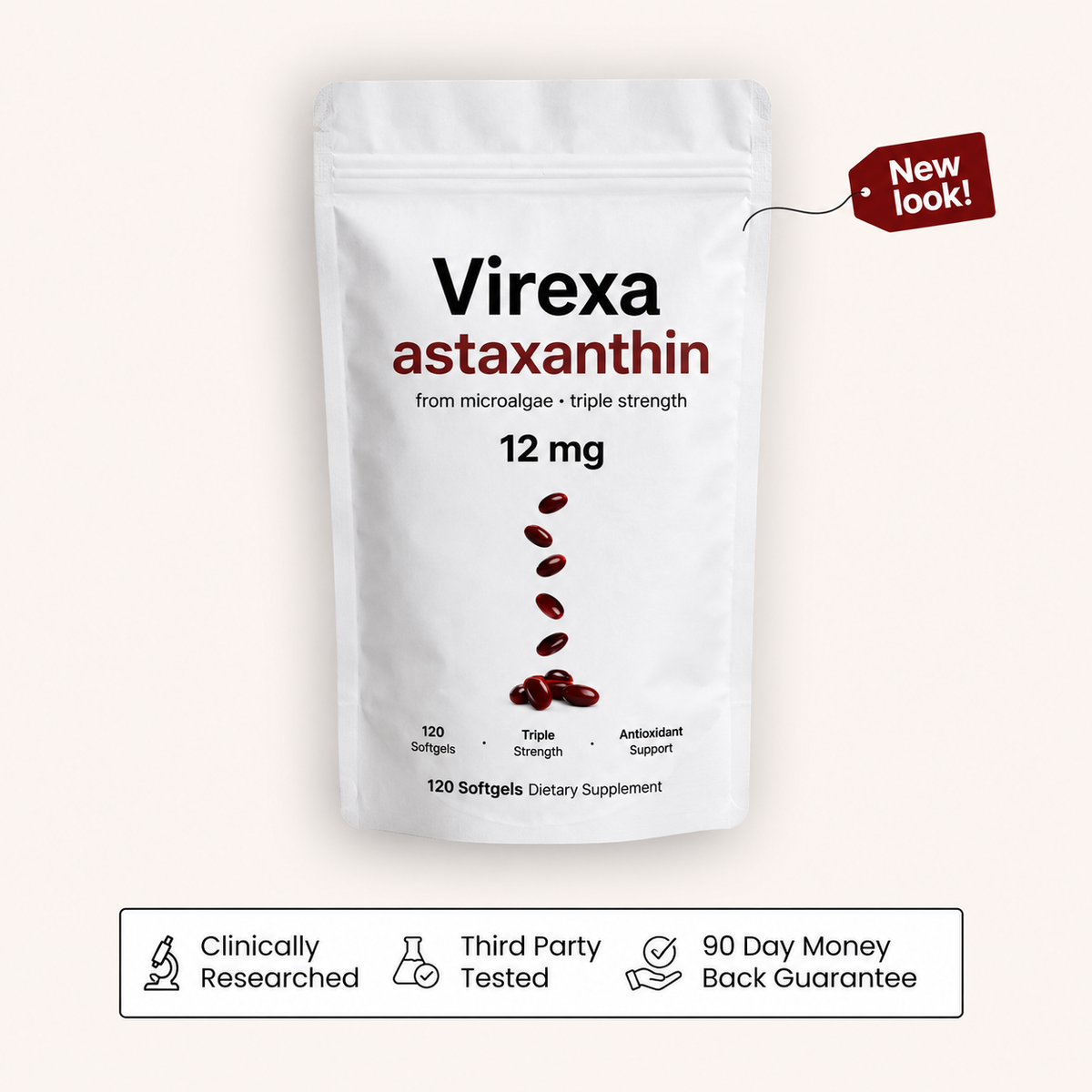 Virexa Astaxanthin Anti-Aging Formula